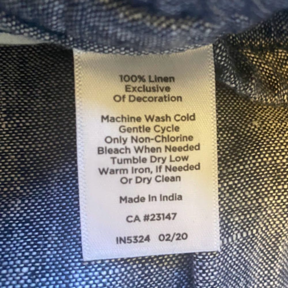 Talbots Drawstring Linen Pants - image 3